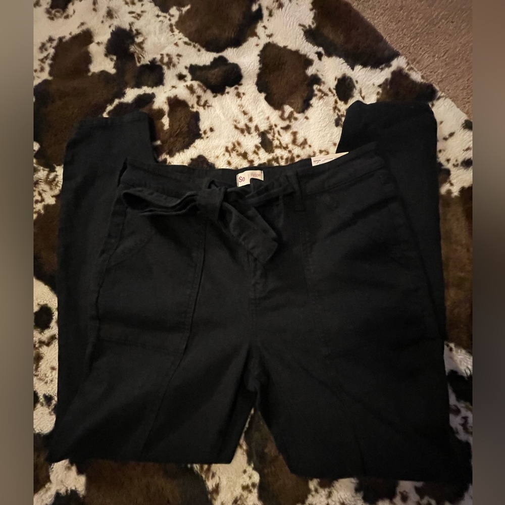 NWT SO high rise jegging in black size 11